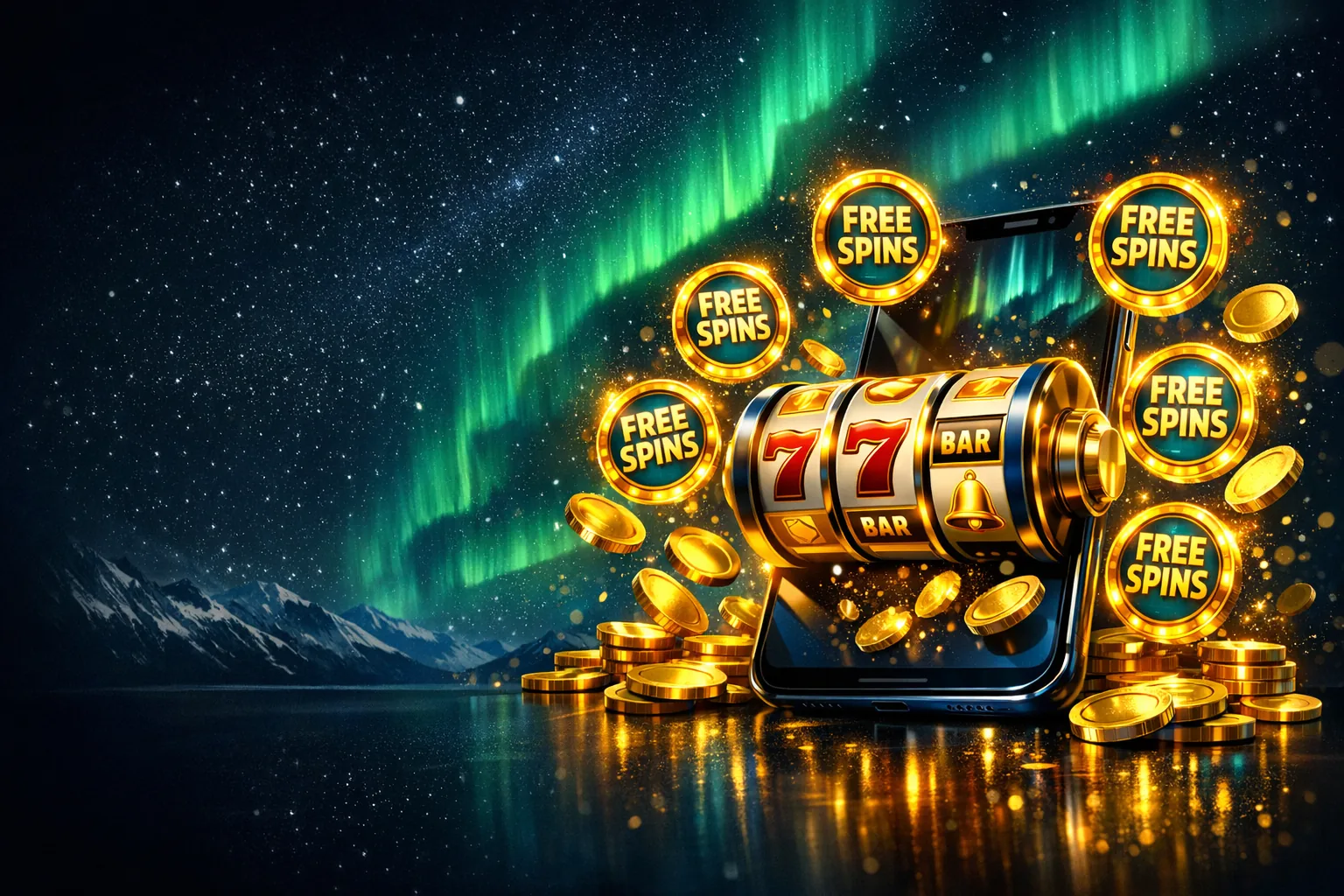 PlayBaze mobilbonus med gratisspinn på telefon